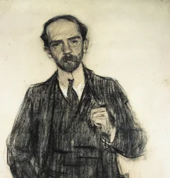 Portrait of Pio Baroja. c.1904 - 1905 (drawing)