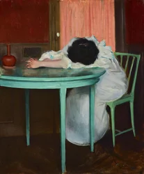 Väsynyt, noin 1895-1900