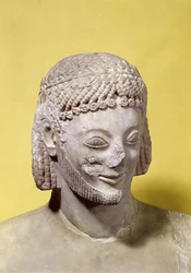 Rampin Riderin pää, n. 550-540 eKr. (marmori)