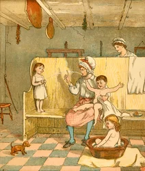 Kylpyaika, c1881.