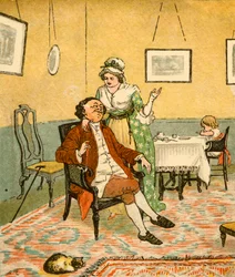 John Gilpin ja hänen vaimonsa, 1878, c1918.