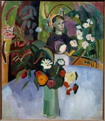 Jeanne kukkia