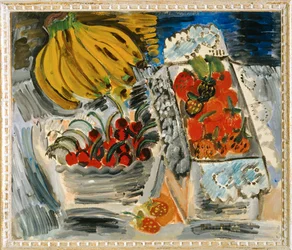Still-life with fruit (maalaus kankaalle)
