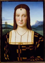 Elisabetta Gonzagan muotokuva, n. 1504-1505 (öljy puulle)