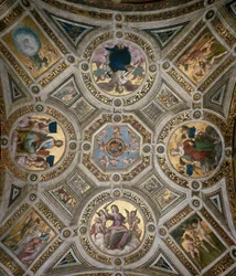 Katto Stanza della Segnaturassa, noin 1510-1511.