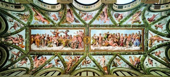 Amorin ja Psykhen loggia, Villa Farnesina, 1517-1518.