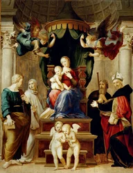Baldacchinon Madonna, noin 1506-1508.