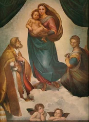 Sikstuksen Madonna, 1512, 1911