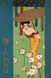 Geisha, n.1900 (kuvitus)