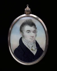 J. S. Willettin muotokuva, n. 1810 (akvarelli norsunluulla)
