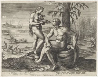 Flegmatistinen temperamentti Phlegmaticus (otsikko esineessä) Vier temperamenten (sarjan nimi)