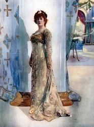 Jane Hading elokuvassa Plus que Rene, c1902