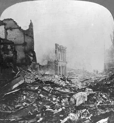 Bethunen rauniot, Ranska, ensimmäinen maailmansota, c1915-c1918