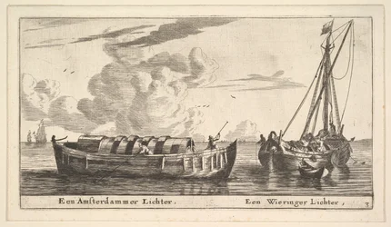 Amsterdamin sytytin ja Wieringer, 1600-luku.