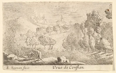 Veüe de Conflans, 1600-luvun puoliväli.