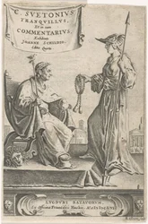 Jalusta, jossa keisari istuimellaan Nimilehti: J. Schild, [Ooppera], 1656