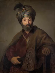 Mies itämaisessa asussa, n. 1635 (öljy kankaalle)