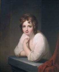 Tyttö ikkunan ääressä (Rosalba Peale)