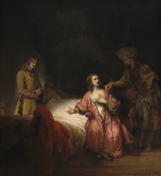 Potifarin vaimon syyttama Joseph, 1655.