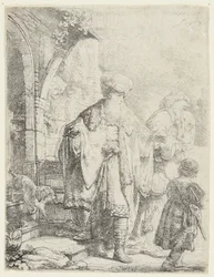 Abraham karkottaa Hagar ja Ismaelin