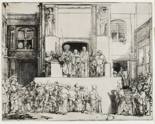 Kristus esitetään kansalle (Ecce Homo), 1655