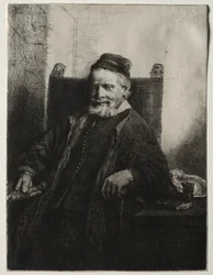 John Lutma, Goldsmith, 1656.