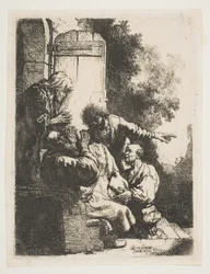 Joosefin takki tuotu Jaakobille, n. 1633.
