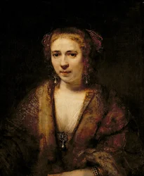 Hendrikje Stoffelsin (1625-63) muotokuva