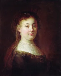 Muotokuva Saskia van Uylenburghista, n. 1633