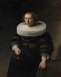 Naisen muotokuva, luultavasti Van Beresteynin perheen jäsen, 1632.