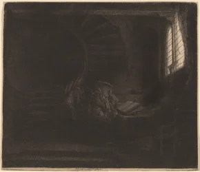 St. Jerome pimeässä kammiossa