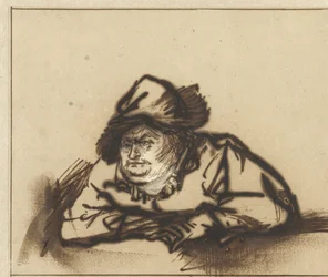 Näyttelijä Willem Bartholsz Ruyter talonpojana Näyttelijä Willem Bartholsz Ruyter talonpojana
