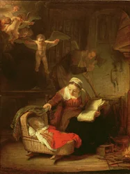 Pyhä perhe, n. 1645