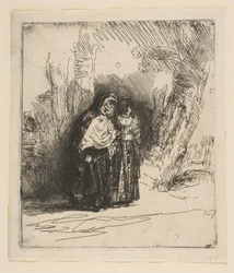 Espanjalainen mustalainen Preciosa, n. 1642.