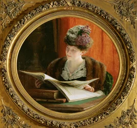 Madame Zoe Malard (maalaus kankaalle)