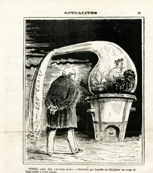 Kuvitus Jules Renard Dranerista (1833-1926) Le Charivarissa