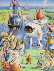 BOSCH-Golf, 2016, Värikynäpiirros paperille