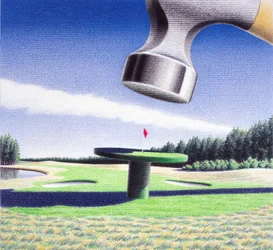 Pin, 2002, Värikynäpiirros paperille