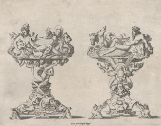 Kaksi suolakellaria, 1500-1600-luku.