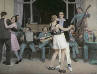 Cabourgin kasinobaari, n. 1930 (öljy kankaalle)
