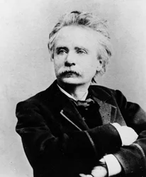 Edvard Hagerup Griegin muotokuva, n. 1870
