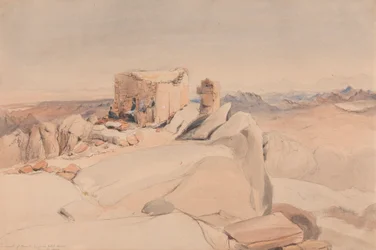 Siinain vuoren tai Jebel Musan huippu