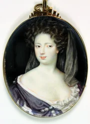 Anne Greville, Kingstonin kreivitär (vesiväri norsunluun)