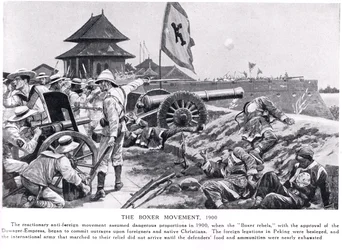 Boxer Movement, kuvitus teoksesta "Hutchinsons History of the Nations", n. 1910