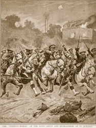 Skotlannin harmaiden ja ylämaalaisten "jalustipanos" St. Quentinissä, 1914-1919