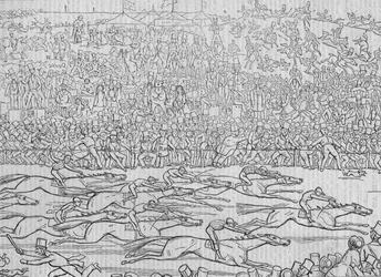 Englyshen tavat ja tavat Uusi sarja nro 8: Ye Derbye Daye 1849