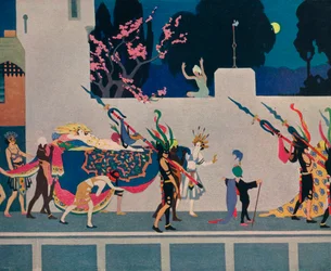 Almas näkee prinsessan, c1919, c1932