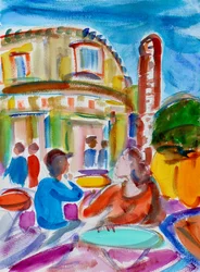 Cafe in the Castró, San Francisco, 2018