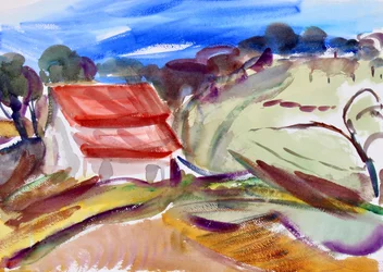 Talo punaisella katolla, Sonoma, 2018