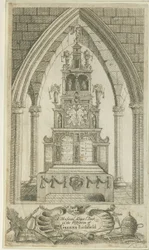 Lichfield - Musikaalinen alttarikello: etsaus ja [?1700-luku] (painettu)